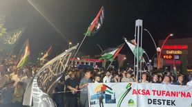 Diyarbakır'da Filistin İçin Protesto