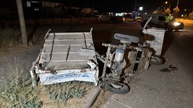 Elazığ'da Kazada Üç Tekerlekli Motosiklet ve Otomobil Çarpıştı