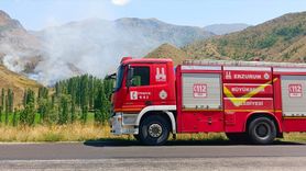 Erzurum'da Yangın Kontrol Altına Alındı