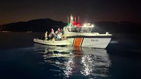 Fethiye Açıklarında Düzensiz Göçmen Yakalandı