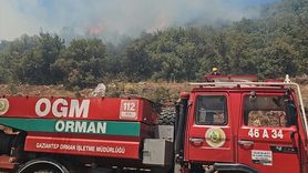Gaziantep'teki Orman Yangını Kontrol Altında