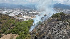 Gazipaşa'daki Orman Yangını Kontrol Altına Alındı