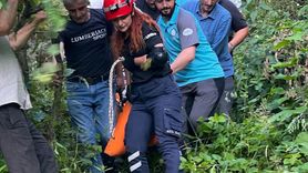 Giresun'da Yamaçtan Yuvarlanan Yaşlı Adam Yaralandı