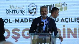 Hatay'da Serinyol-Madenli Kara Yolu Resmi Törenle Açıldı