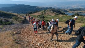Ilgaz Dağı'nda 15 Temmuz Şehitleri Anma Tırmanışı Gerçekleştirildi