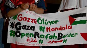 İsrail'in Gazze'ye Saldırıları Protesto Edildi