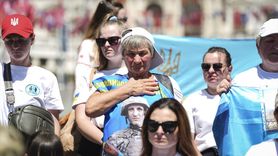 İstanbul'da Ukraynalılardan Esirler İçin Protesto