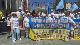 İstanbul'da Ukraynalılardan Esirlerin Serbest Bırakılması İçin Eylem