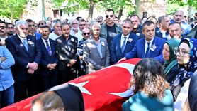 İYİ Parti Genel Başkanı Dervişoğlu, Ulvi Batu'nun Cenaze Törenine Katıldı