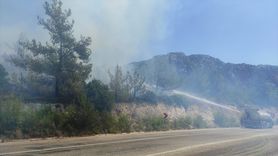 İzmir'de Yangın Kontrol Altına Alındı