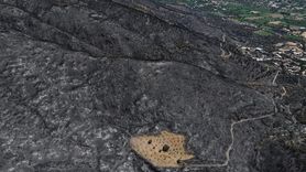 İzmir'de Yangından Korunan Bahçe