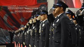 Karaman'da 228 Polis Adayı Mezuniyet Töreni