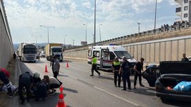 Kavak'ta Trafik Kazası: 5 Yaralı