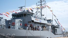 Kırklareli'nde Denizcilik ve Kabotaj Bayramı'nda TCG Amasra Ziyarete Açıldı