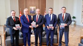 KKTC Cumhurbaşkanı Tatar’ın 'Mavi Vatan' Kitabı Tanıtıldı
