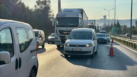 Kocaeli'de Anadolu Otoyolu'nda Zincirleme Kaza