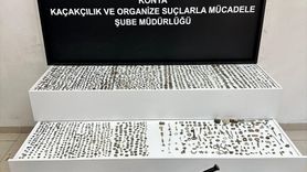 Konya'da Tarihi Eser Kaçakçılığına Karşı Operasyon: 2.108 Parça Eser Ele Geçirildi