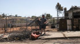 Krioneri'deki Yangın, Evleri Hasara Uğrattı