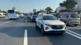 Küçükçekmece'de Motosiklet Kazası: Sürücü Yaralandı