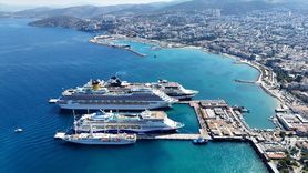 Kuşadası'nda 6.298 Turist Ağırlayan 4 Kruvaziyer