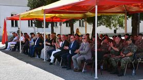 Kuzey Makedonya'nın Türkiye'den Temin Ettiği BORAN Obüslerin Tanıtımı Yapıldı