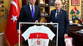 MHP Genel Başkanı Bahçeli, TFF Başkanı Hacıosmanoğlu'nu Ağırladı