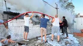 Muğla'da Müstakil Evde Yangın