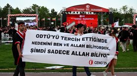 ODTÜ Mezuniyet Töreni Coşkuyla Gerçekleşti