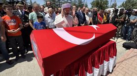 Orman Yangınında Şehit Olan Muharrem Can Son Yolculuğuna Uğurlandı