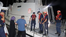 Sahil Güvenlik, Gökçeada ve Bozcaada'daki Hastaları Kurtardı