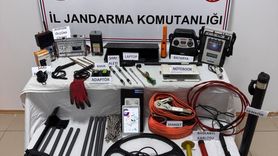 Samsun'da Kaçak Kazı Yaparken 7 Şüpheli Gözaltına Alındı