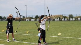 Samsun'da Okçuluk Türkiye Kupası'nın 3. Ayağı Devam Ediyor