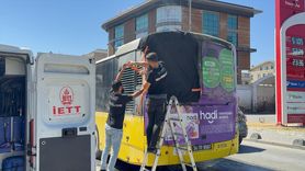 Sancaktepe'de İETT Otobüsü Yangın Çıkardı