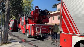 Sarıyer'deki Hastanede Çatı Yangını Kontrol Altında