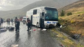 Sivas'ta Yolcu Otobüsü Kazası: Ölüler ve Yaralılar Var