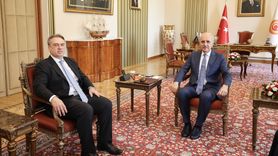 TBMM Başkanı Kurtulmuş, AB Türkiye Delegasyon Başkanı Ossowski'yi Ağırladı