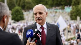 TBMM Başkanı Kurtulmuş Srebrenitsa'da Terörsüz Türkiye Vurgusu Yaptı