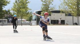 Tekerlekli Paten 1. Etap Yarışması'nın İlk Gününde Heyecanlı Müsabakalar Gerçekleşti