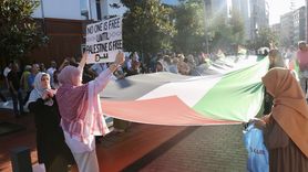 Trabzon'da Filistin'e Destek Yürüyüşü