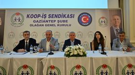 TÜRK-İŞ Genel Başkan Yardımcısı Eyüp Alemdar Gaziantep'te Genel Kurulda Konuştu