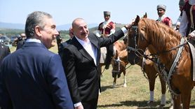 Türkmenistan ve Azerbaycan Liderleri Karabağ'ı Ziyaret Etti