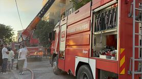 Üsküdar'da Çatı Katında Yangın Alarmı