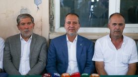 Yeniden Refah Partisi'nden Bursa Yangınına Ziyaret