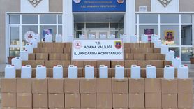 Adana'da Kaçak Alkol Operasyonu: 2 Bin 920 Litre Ele Geçirildi