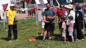 Afyonkarahisar'da 110 Aile Eğlenceli Kamp Deneyimi Yaşadı