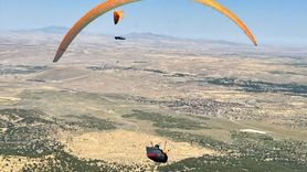 Aksaray'da Yamaç Paraşütü Dünya Kupası Başladı