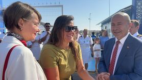 Amasra'ya Gelen 100 Bininci Kruvaziyer Yolcusu İçin Sürpriz Karşılama