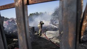 Ankara Hurdacılar Sanayi Sitesi'nde Yangın Kontrol Altına Alındı