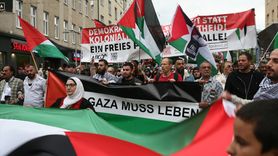 Avusturya'da Filistin Destek Gösterisi: İsrail'e Yaptırım Çağrıları