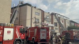 Bağcılar'da Tekstil Atölyesinde Yangın Çıktı